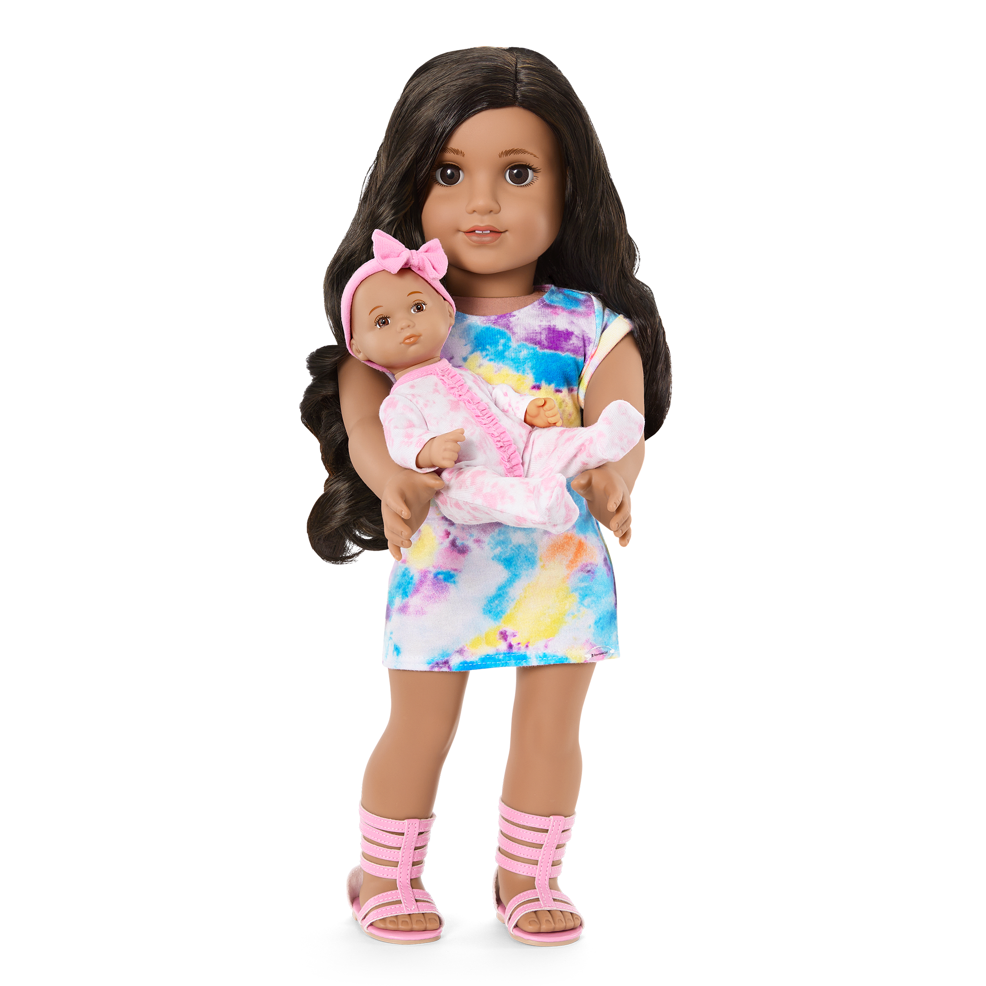 Little Bitty Baby 7.75-inch Doll with brown hair
