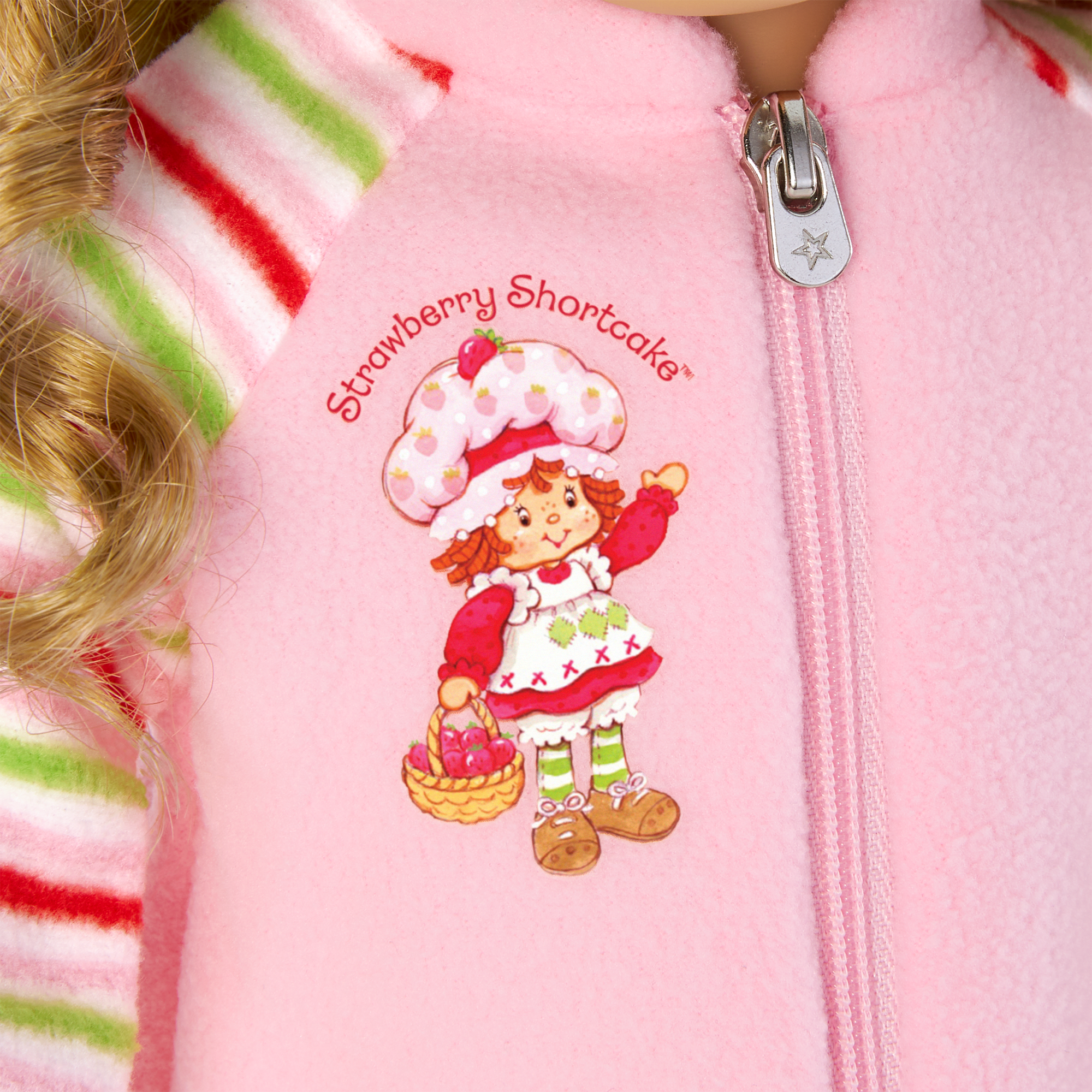 Courtney's Strawberry Shortcake Sleeping Bag & PJs for 18-inch Dolls (Historical Characters) - Image 6