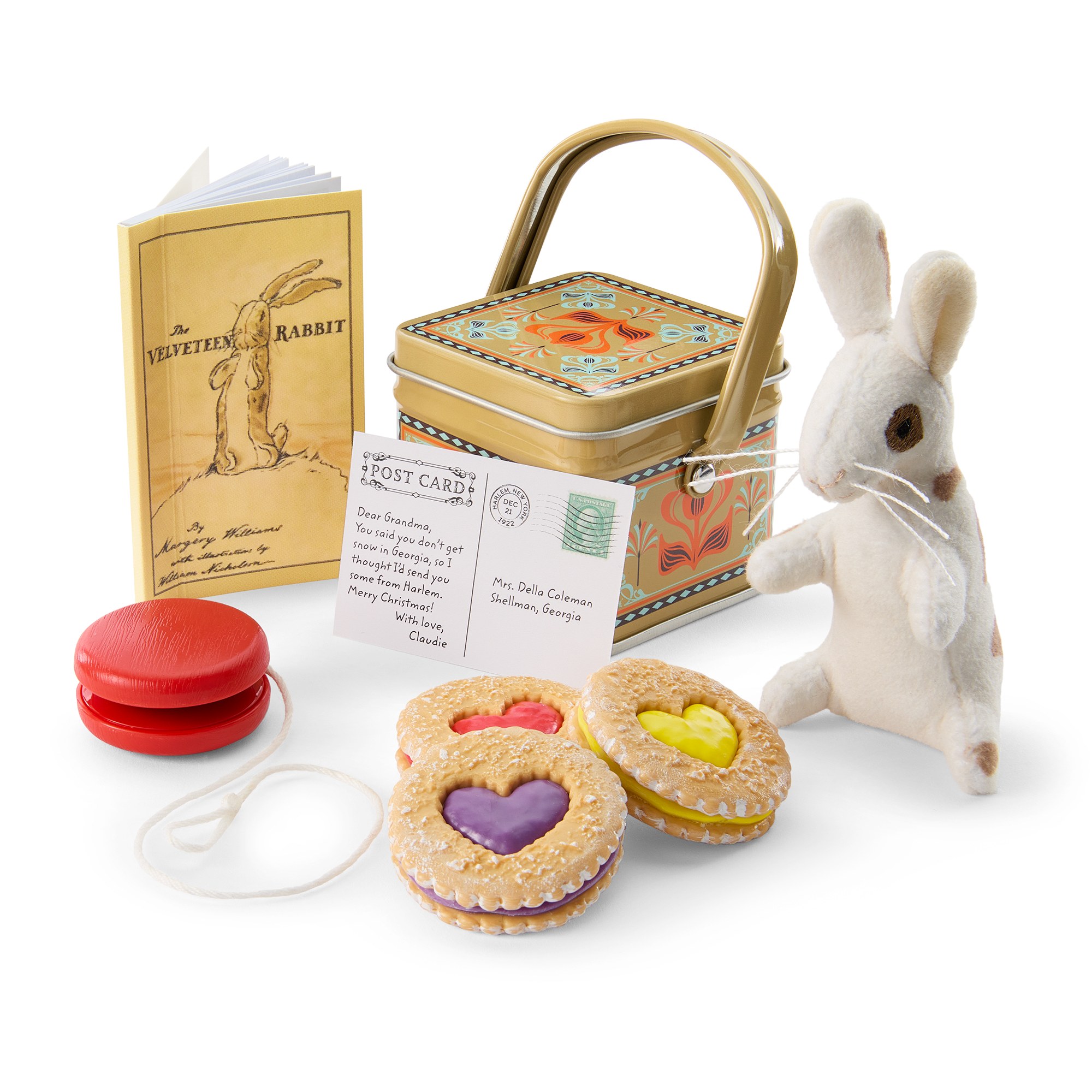 Claudie's Christmas Accessories for 18-inch Dolls (Historical Characters)