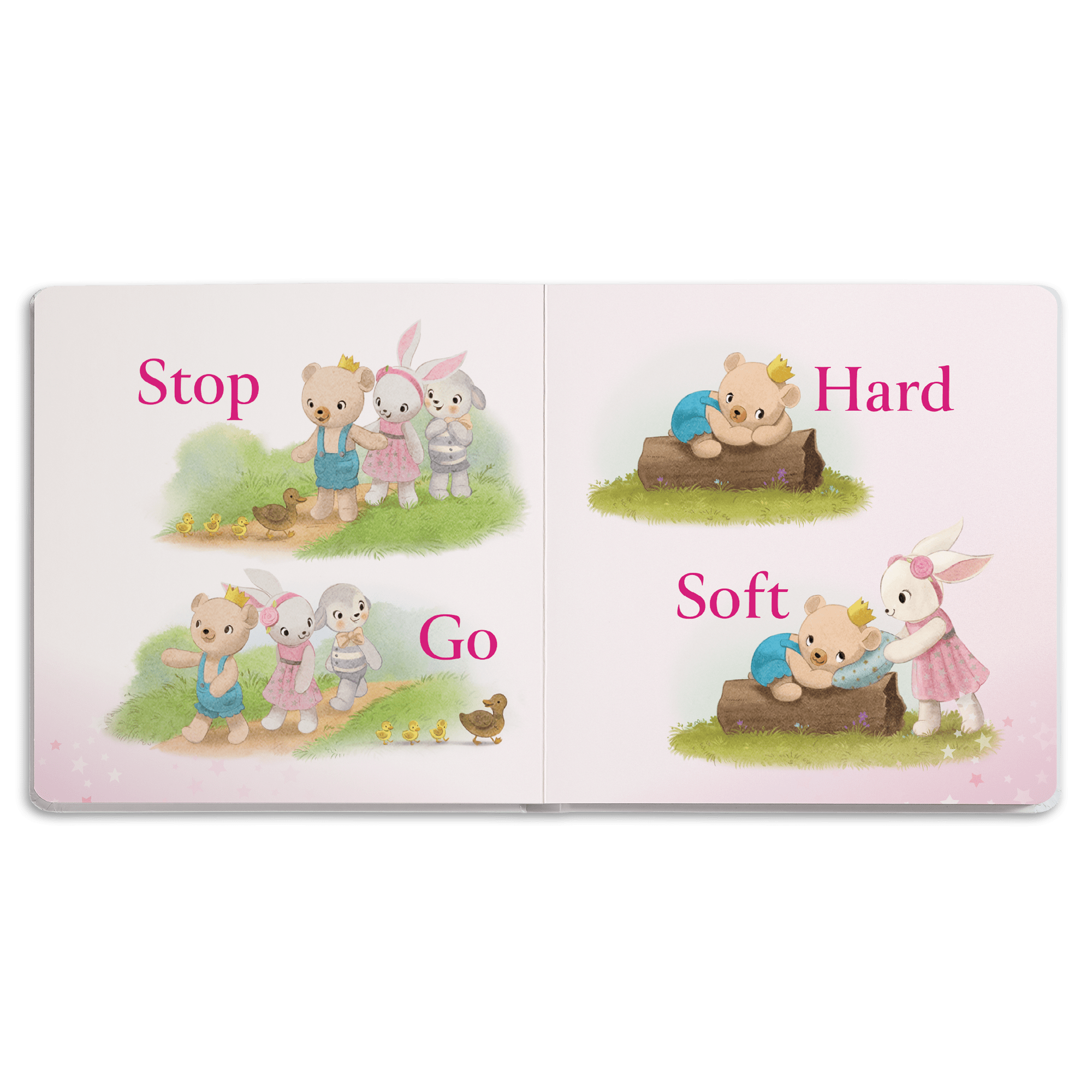 Bitty's Bear Friend & Opposites All Around Board Book - Image 3